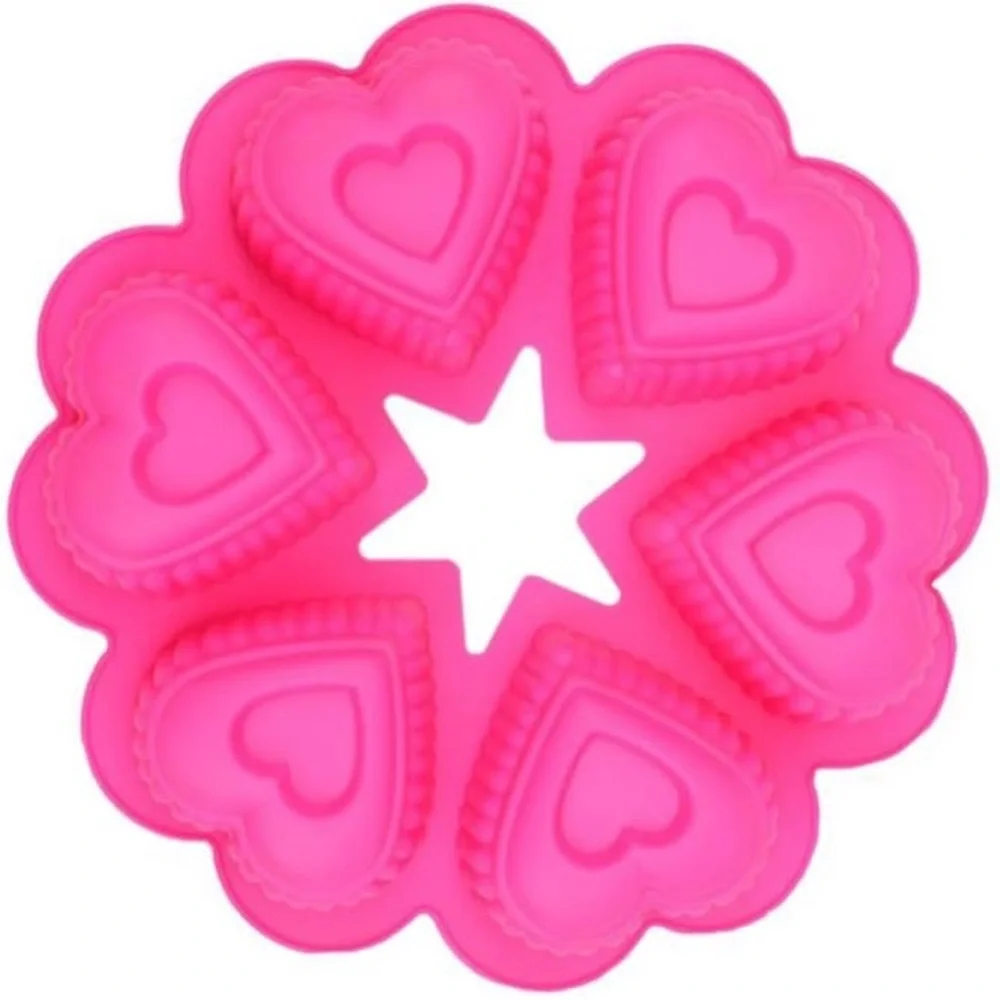 Heart silicone mold